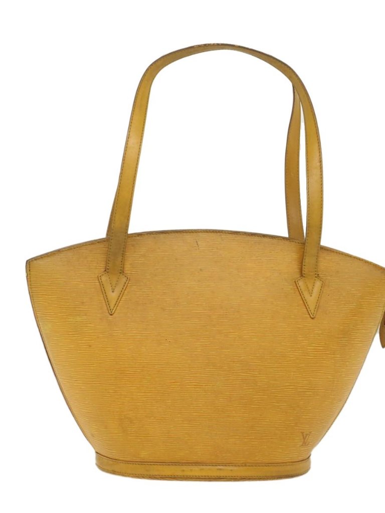 Louis Vuitton Epi Saint Jacques Shopping Shoulder Bag Yellow M52269 Auth 48967